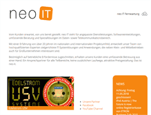 Tablet Screenshot of neo-it.net
